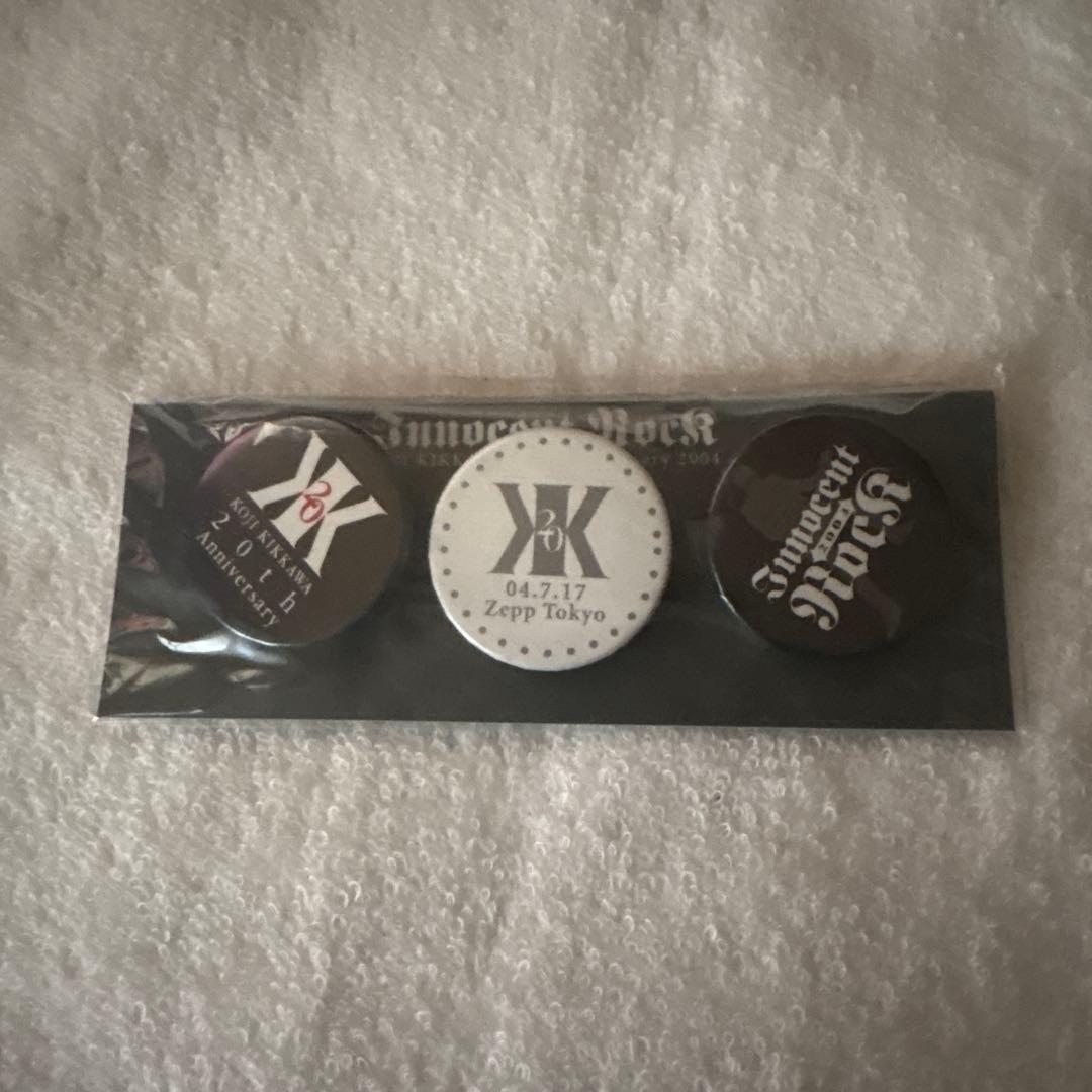 る*い様 吉川晃司　ピンバッチ9セット