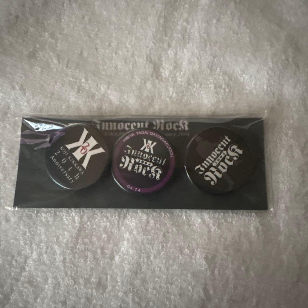 る*い様 吉川晃司　ピンバッチ9セット