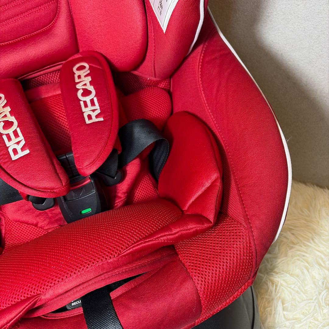 未使用級 RECARO Start Xチャイルドシート レッド 赤 レカロ