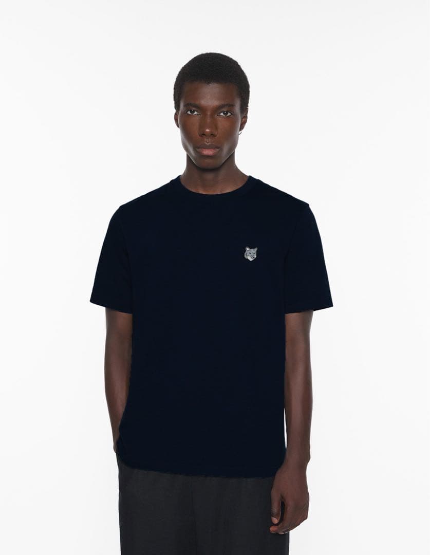 【新品】メゾンキツネ フォックスヘッド コンフォート Tシャツ ブラック M