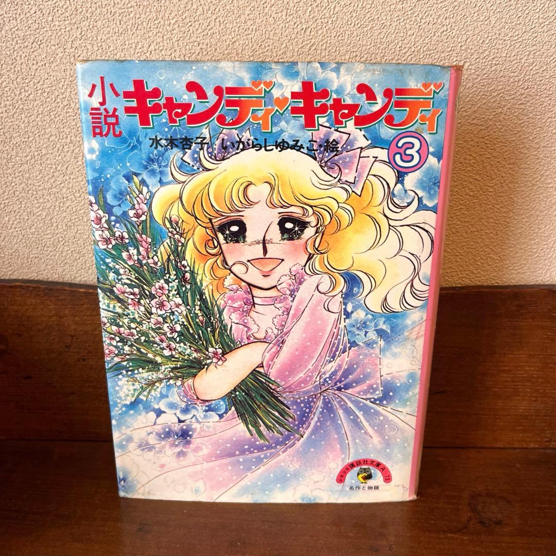 【絶版】小説キャンディ•キャンディ② 、③最終巻 水木杏子　いがらしゆみこ