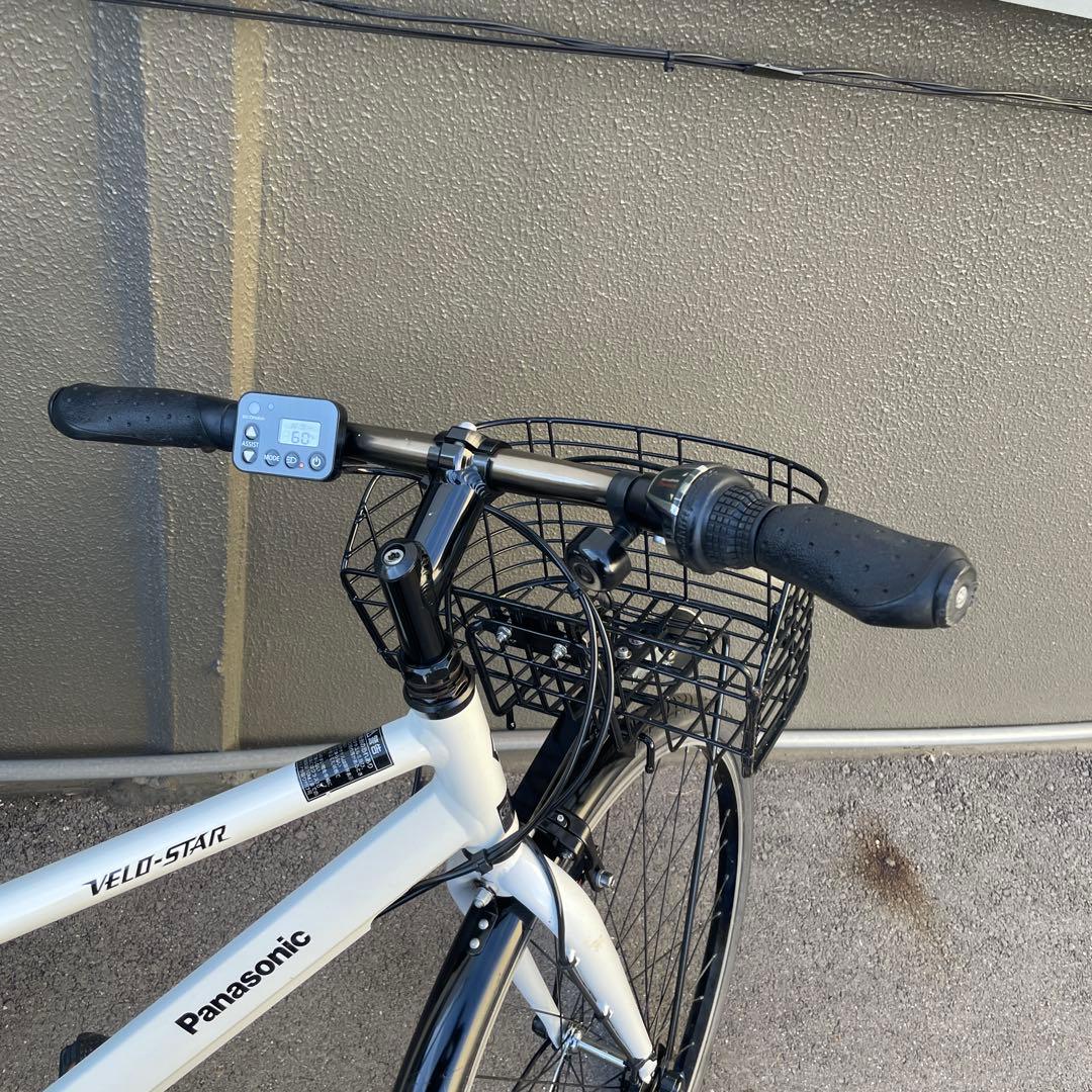 パナソニック電動アシスト自転車700C スポーツ型 ホワイト