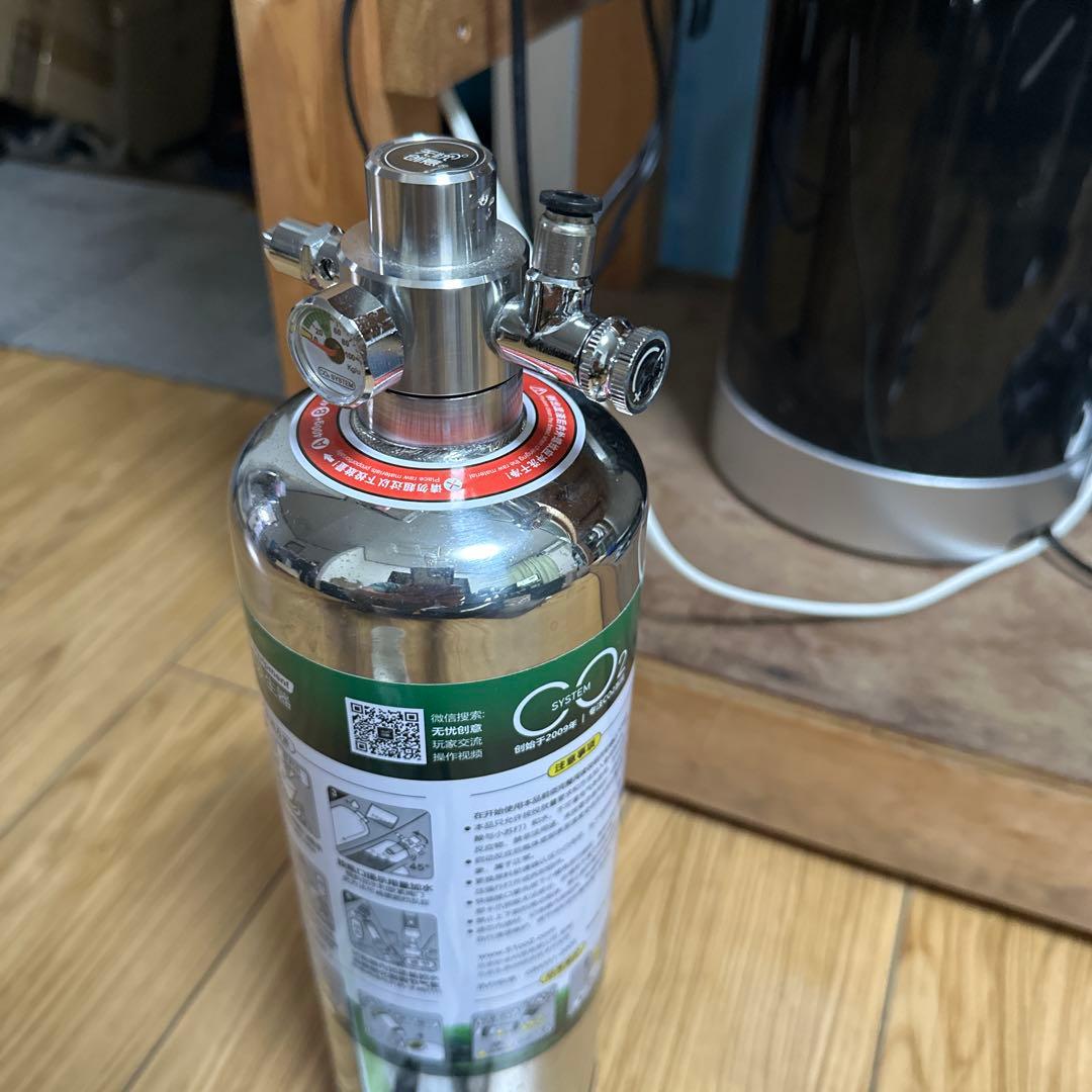 5*6様 中古　化学反応式CO2ジェネレーターセット消耗品新品+ADA電磁弁　シ