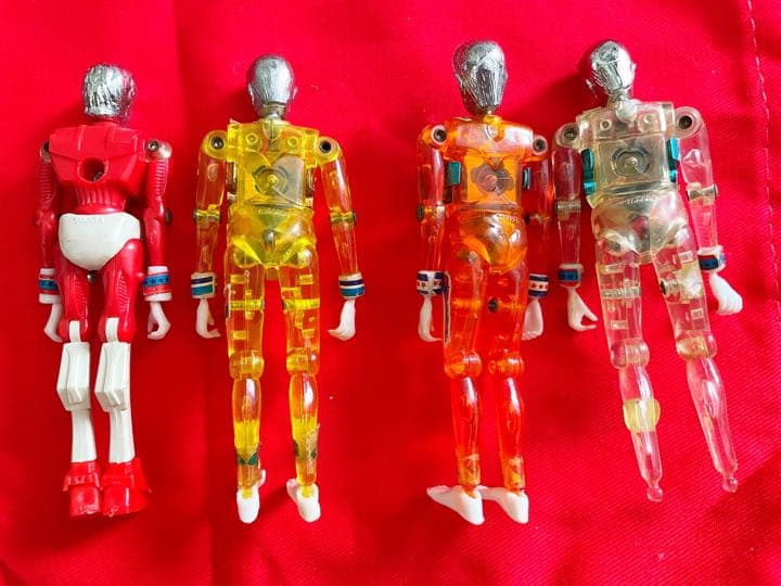 【当時物】小さな巨人　ミクロマン　4体セット