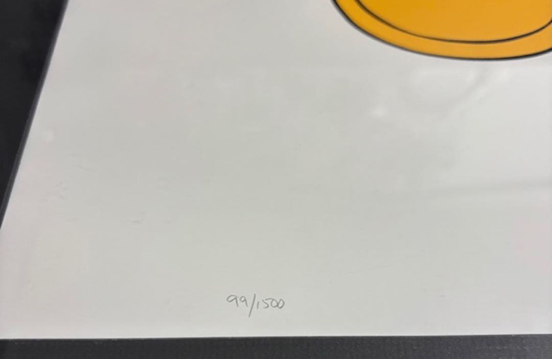 値下げしました！ミッキーマウス「手のひら」99/1500シルクスクリーン額入り