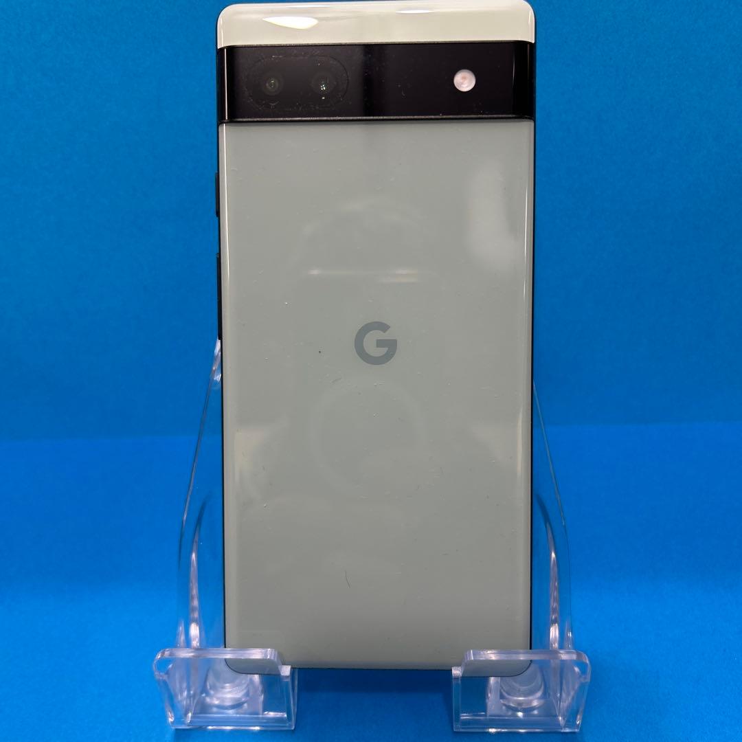 美品 Google Pixel 6a SIMフリー 128GB セージ 箱付属品