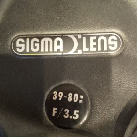 SIGMAの交換レンズ