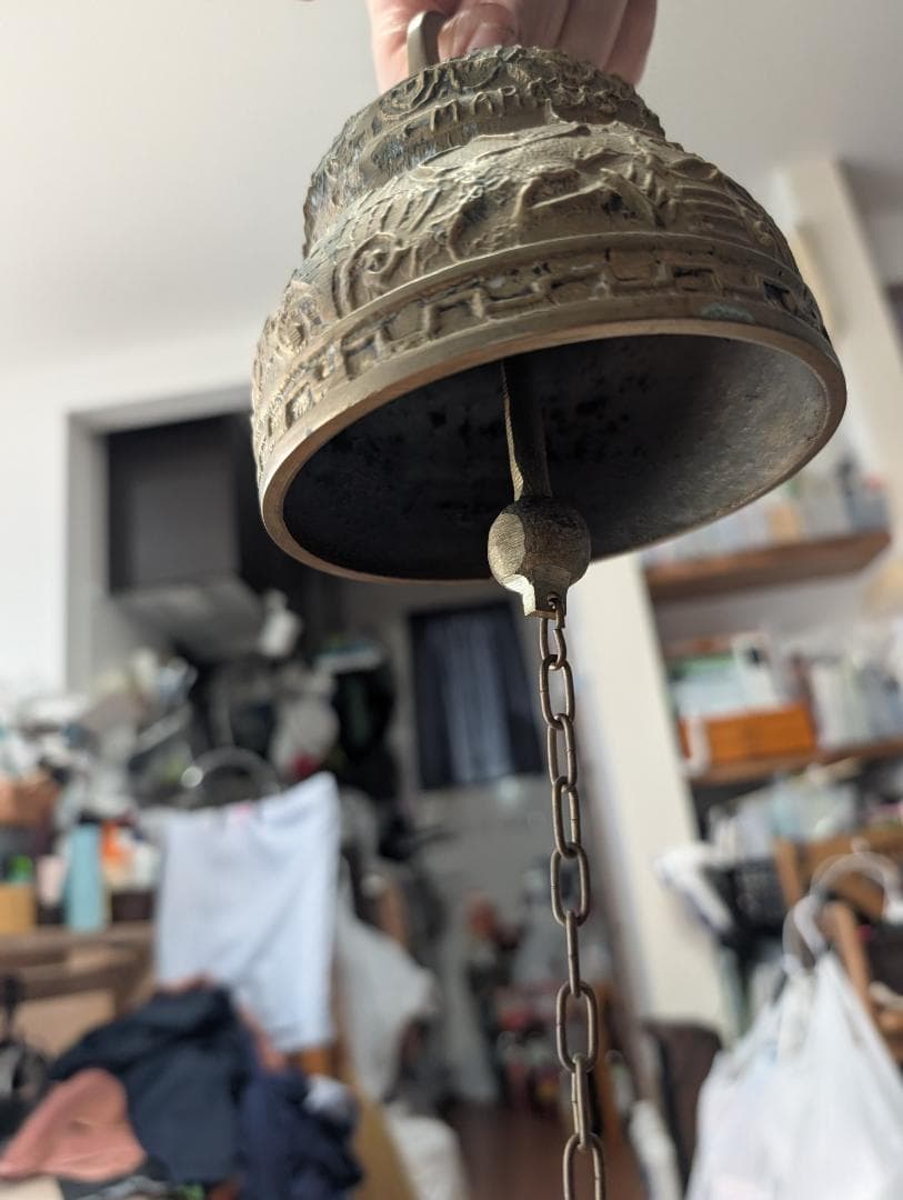 アンティーク.真鍮.ドアベル.チャイム.MARCO