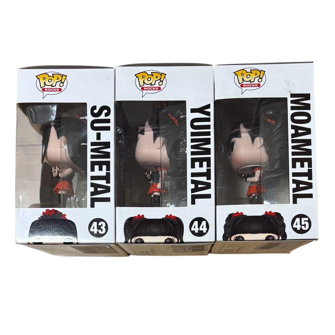 POP! Rocks BABYL ベビーメタル　フィギュア　３点セット
