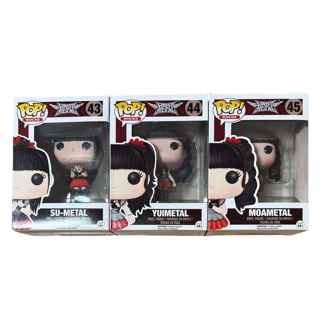 POP! Rocks BABYL ベビーメタル　フィギュア　３点セット