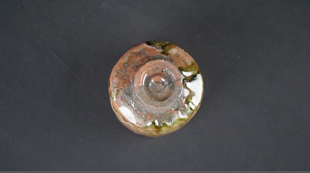 春日山窯 開発文明 春日山茶碗 共箱 共布 大樋 茶道具