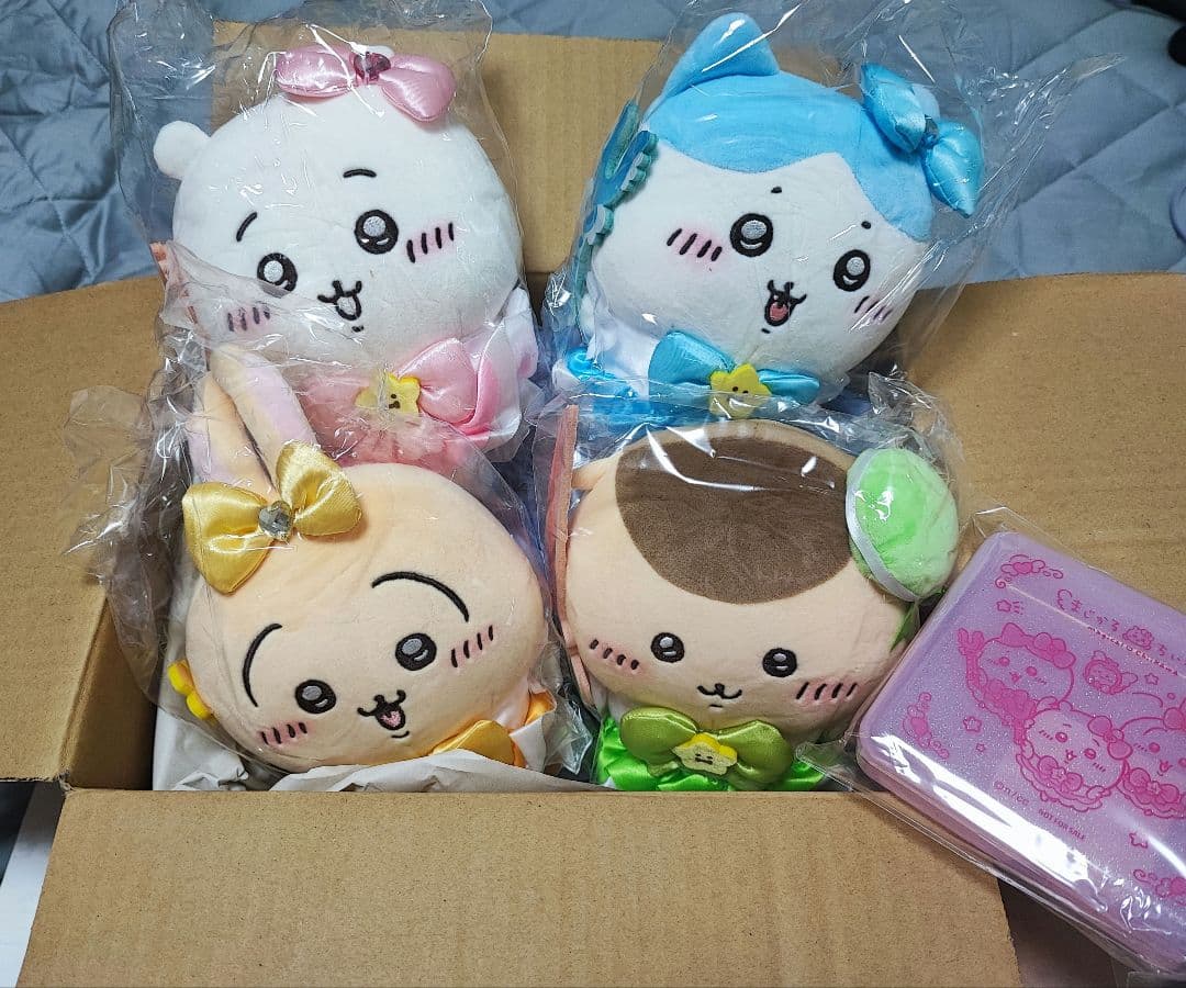 初期　まじかるちいかわ ぬいぐるみS 　セット　（特典付き）