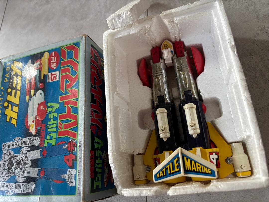 ドム　コン・バトラーV 当時物　超合金　5台セット