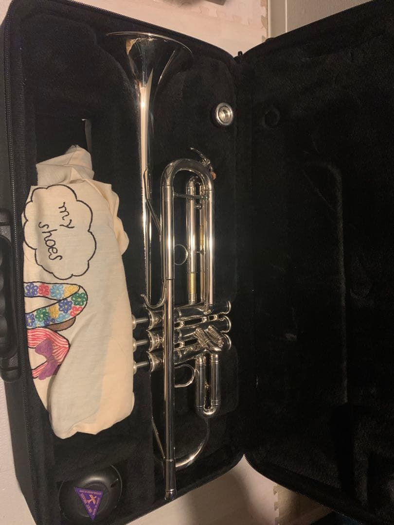 トランペット本体とBEST BRASSマウスピース