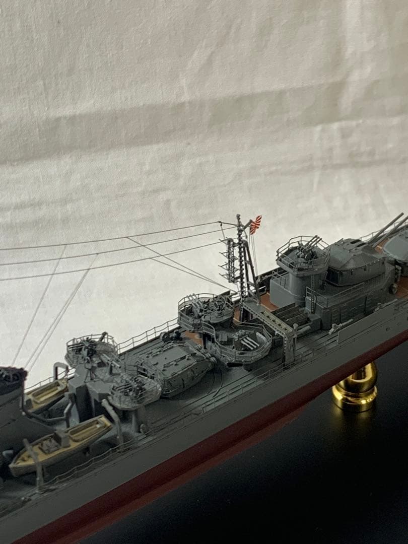 ウェーブ1/350駆逐艦冬月 完成品