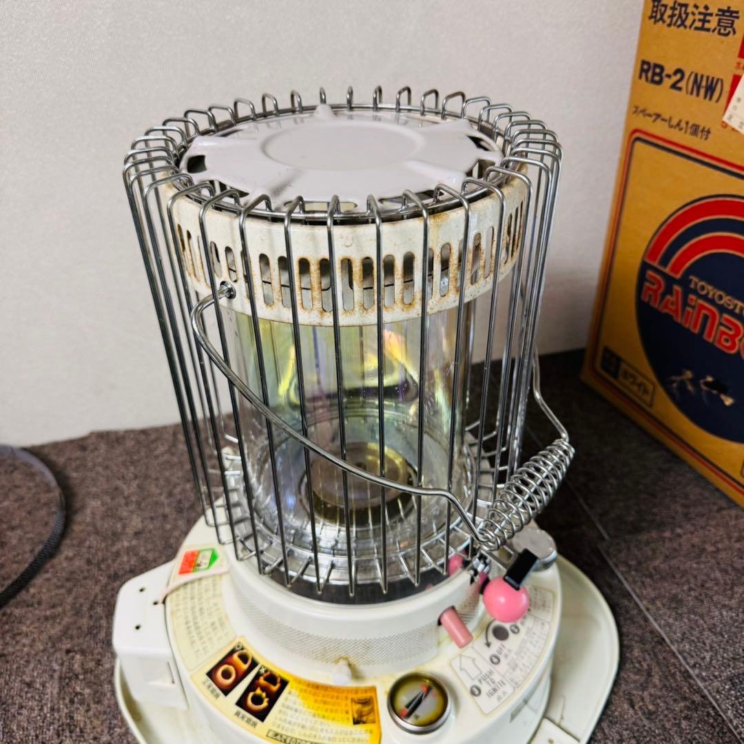 A13早い者勝ち✨トヨトミ レインボー 石油ストーブ　RB-2型 昭和レトロ品