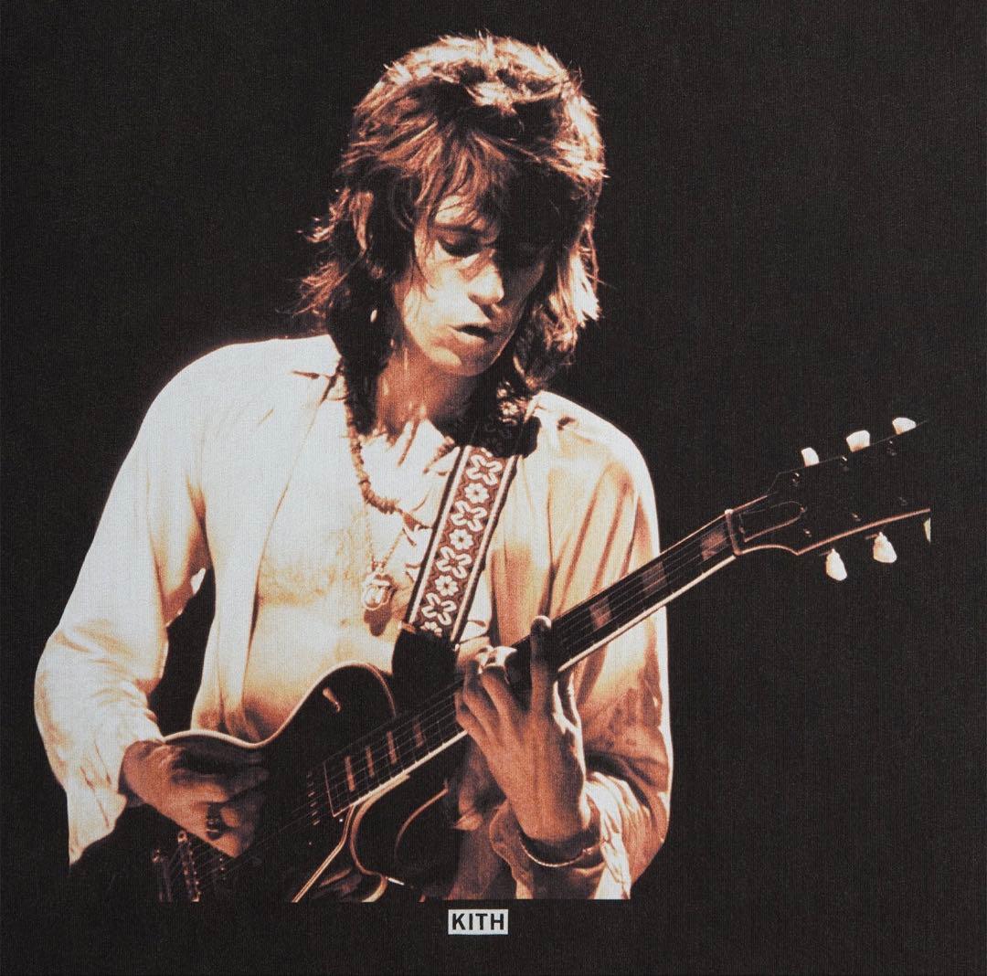 KITH FOR THE ROLLING STONES フォトビンテージTシャツ