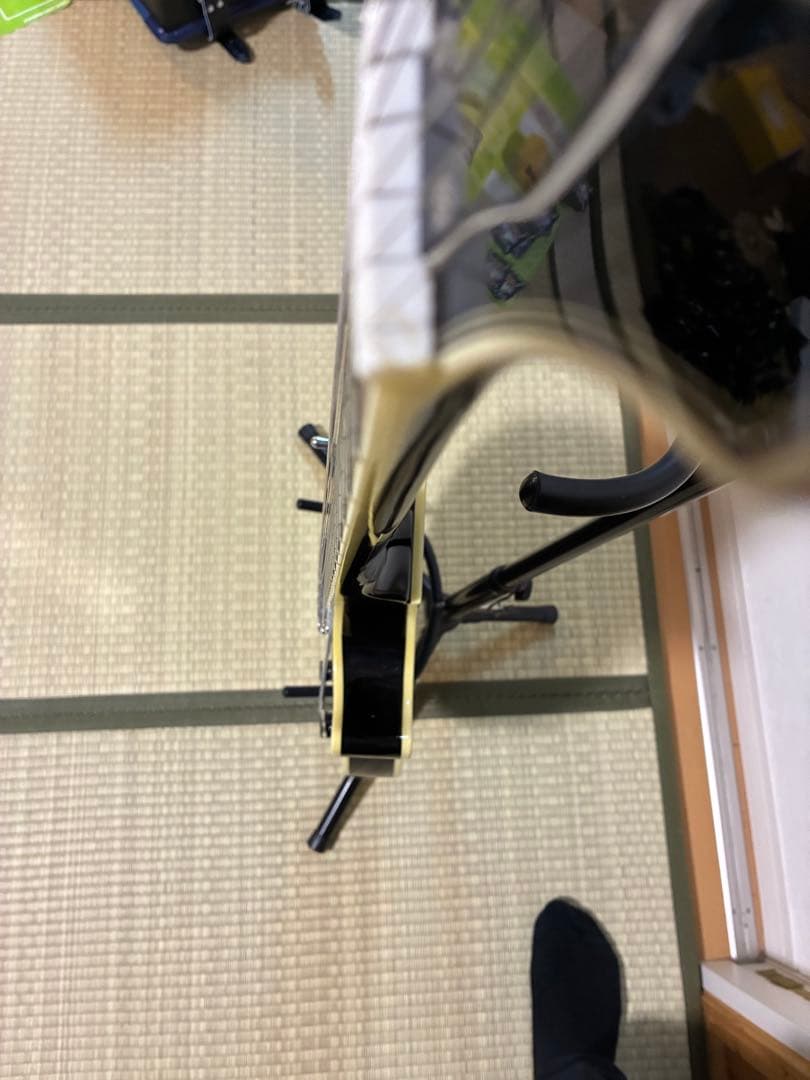 レスポールスタイル エレキギター ブラック フェルナンデスbruny