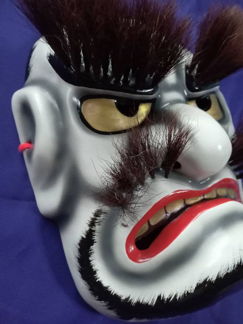 【専用】神楽面　伝統工芸　須佐之男命　スサノオノミコト　石見神楽面　芸北