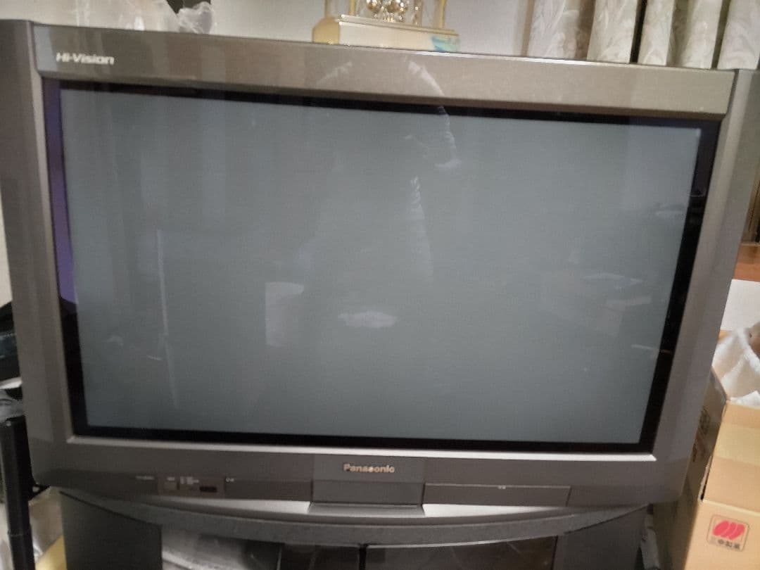 パナソニック　ハイビジョン　テレビ　32型　ブラウン管　リモコン、取説付き