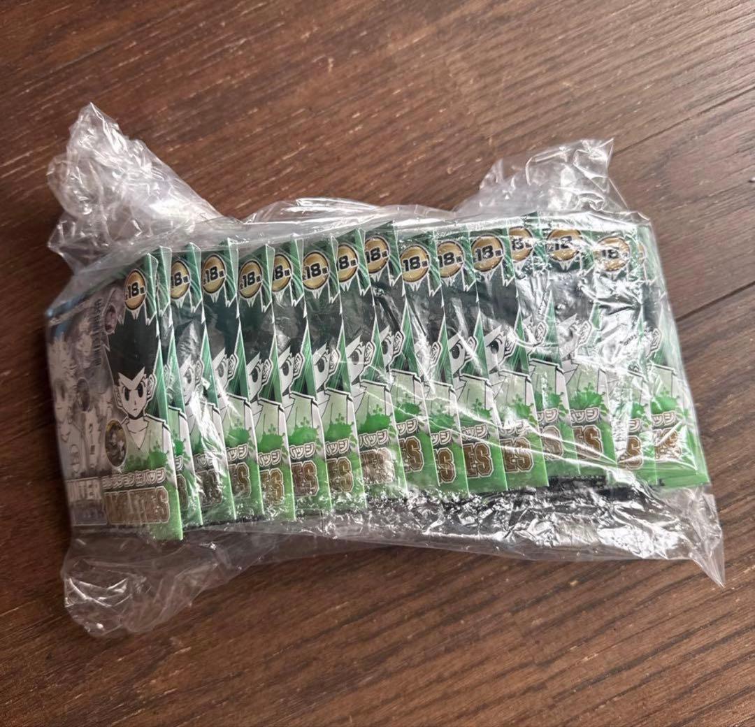 新品未開封　ジャンプフェスタ　ハンターハンター　原作　原画　コレクション缶バッジ