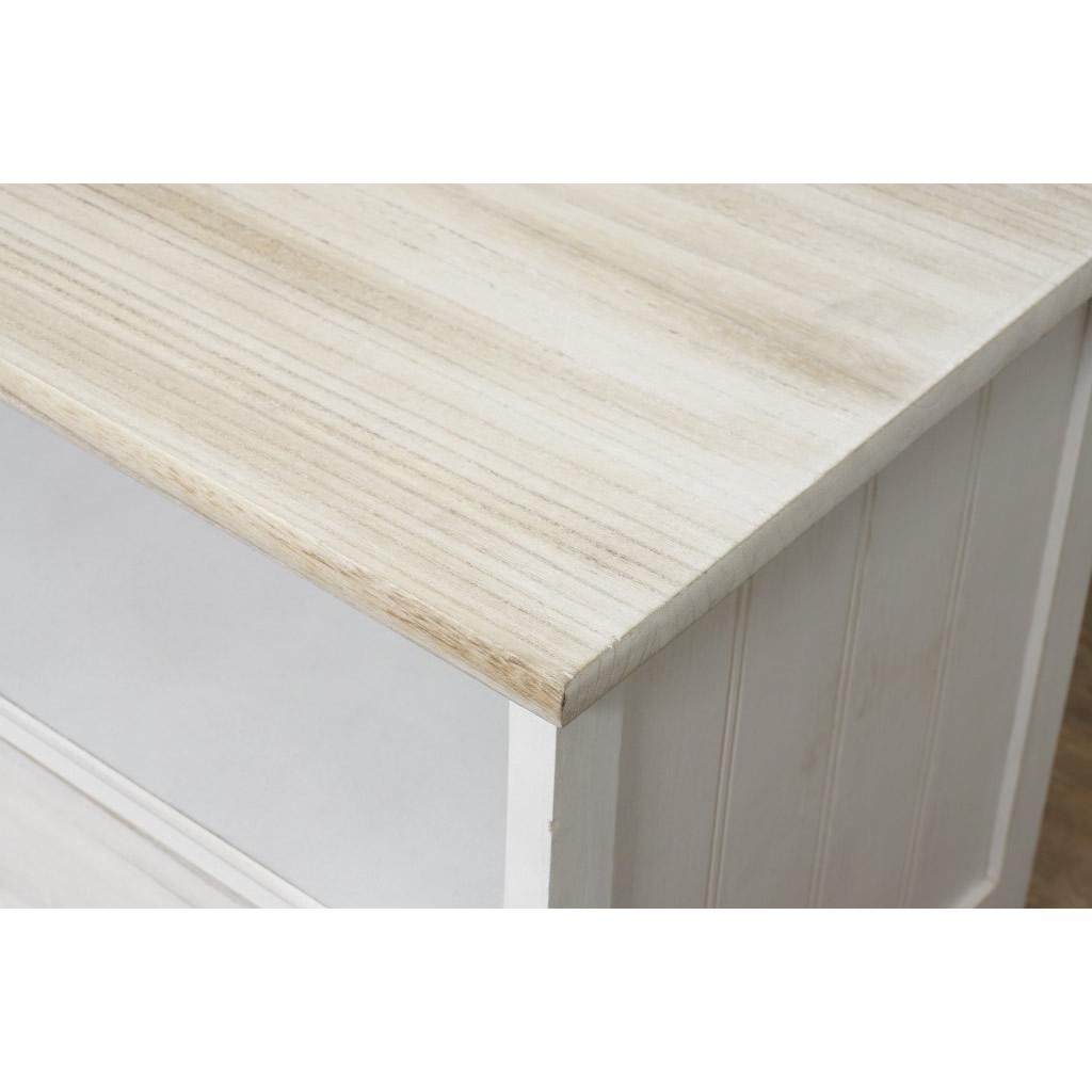 【新品】アンティークホワイト　テレビ台 ナチュラル　アウトレット