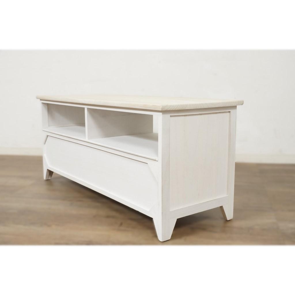 【新品】アンティークホワイト　テレビ台 ナチュラル　アウトレット