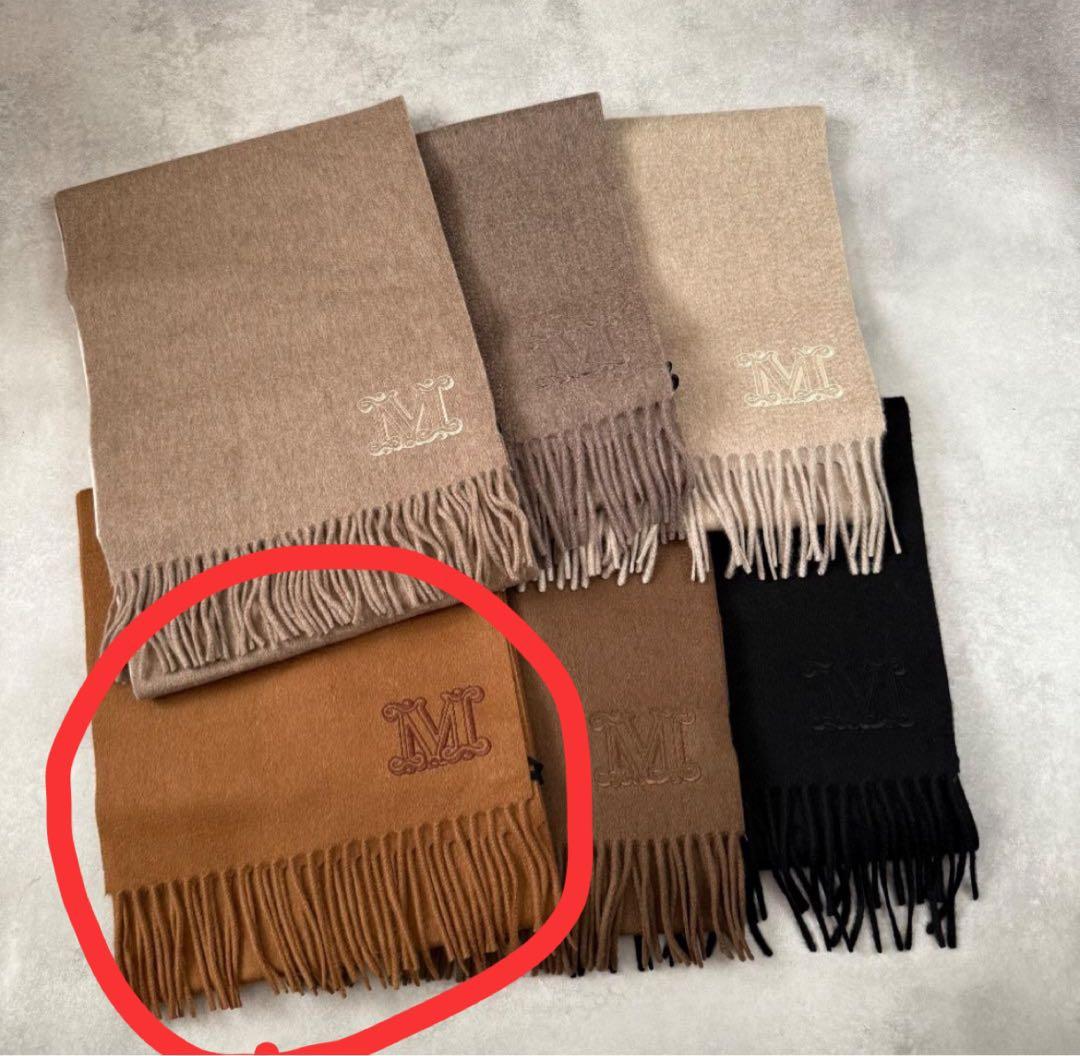 MAX MARA マックスマーラ マフラー ストール WSDALIA キャメル