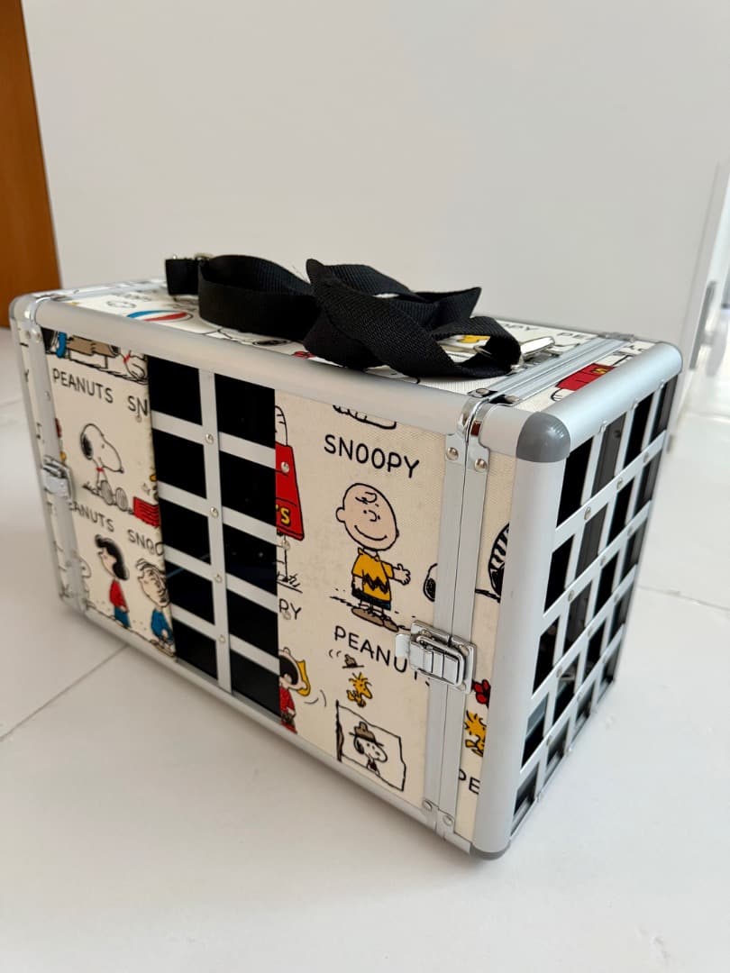 スヌーピー SNOOPY ペットキャリー 美品です。