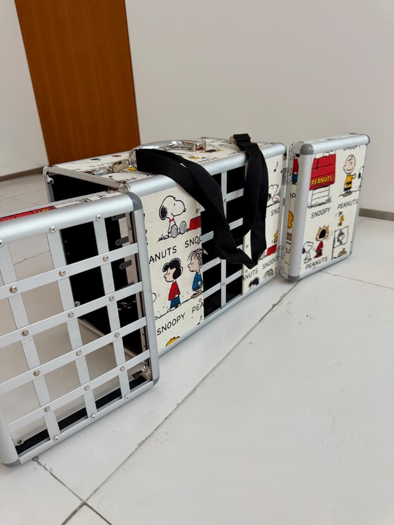 スヌーピー SNOOPY ペットキャリー 美品です。