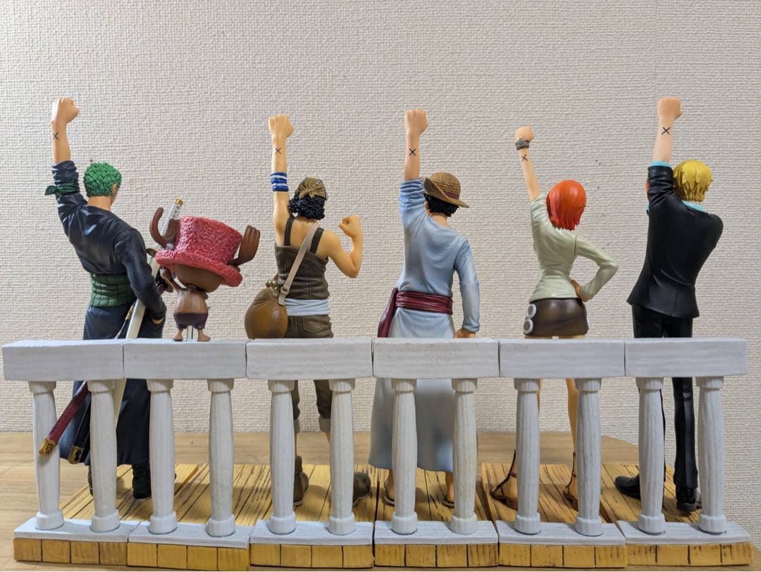 ワンピース ドラマチックショーケース 6体セット