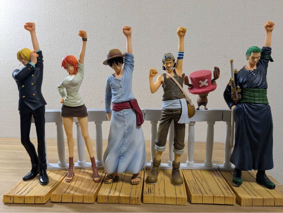 ワンピース ドラマチックショーケース 6体セット
