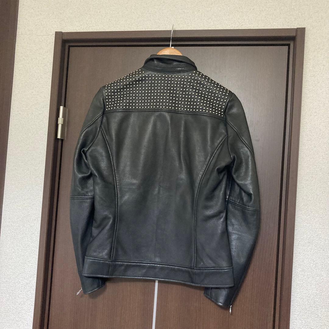 5351 HOMMES DIRECTOR'S スタッズレザージャケット S 美品