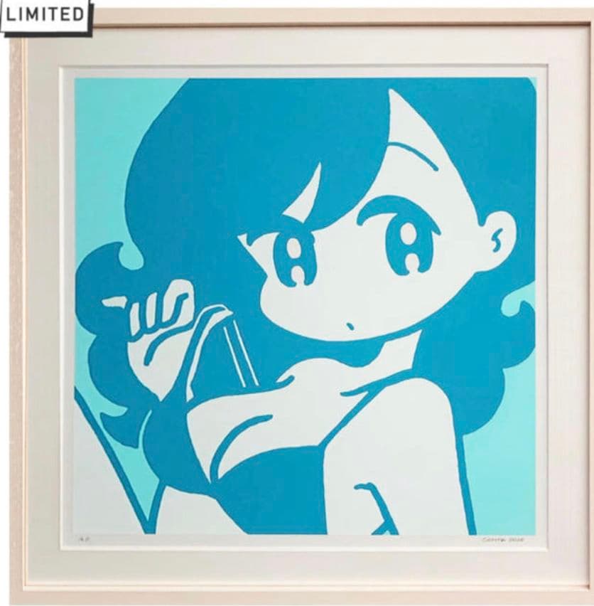 2点　conix シルクスクリーン オリジナル作品 cover girl