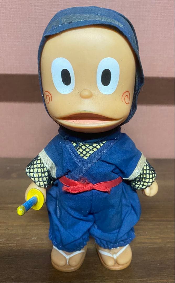 【昭和レトロ】忍者ハットリくん　ソフビ
