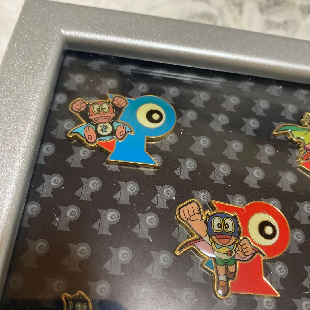 藤子不二雄　パーマン　ピンバッジ　5種セット　昭和　レトロ　額入り　箱