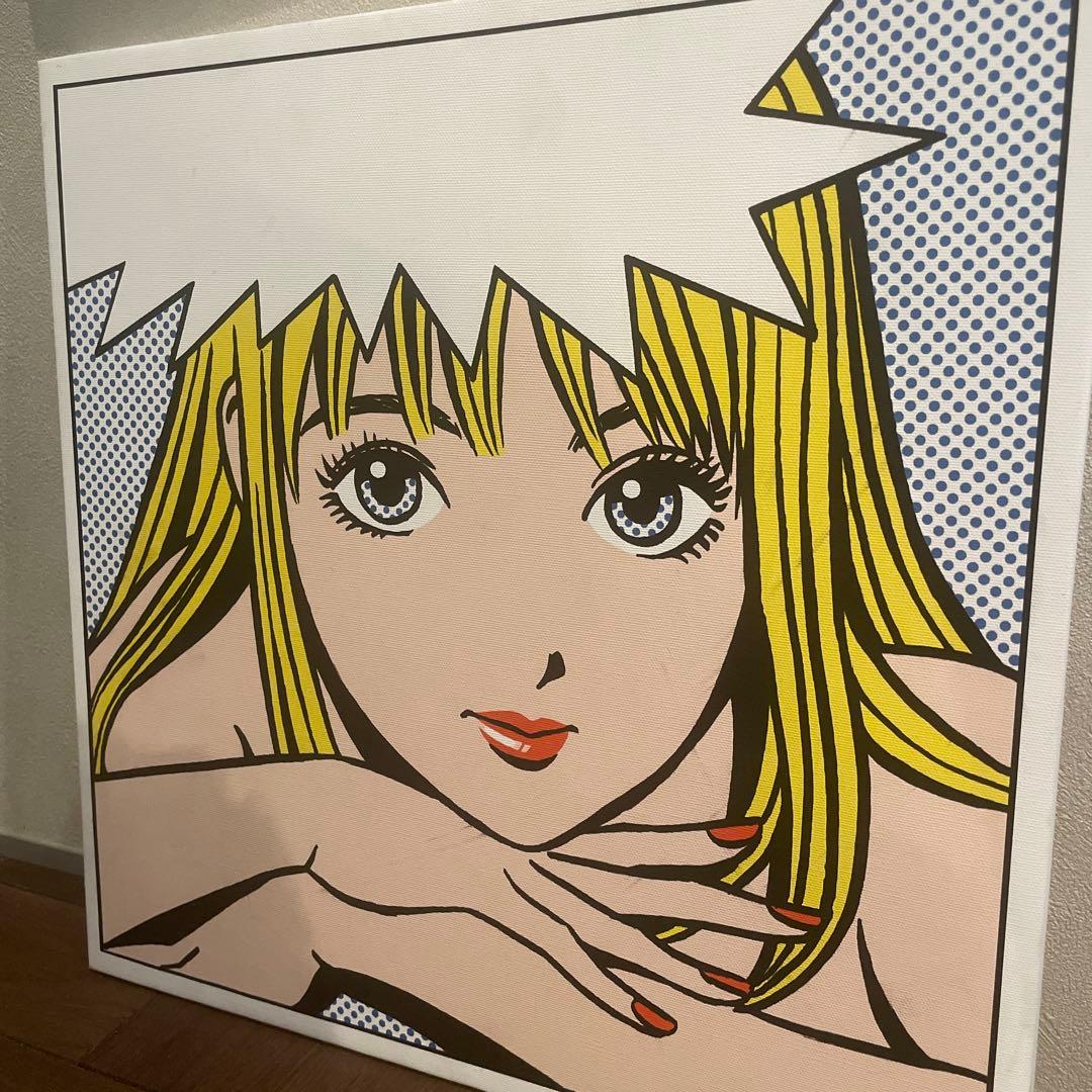 江口寿史 「ストップ‼︎ひばりくん」キャンバスアート 銀杏boyz