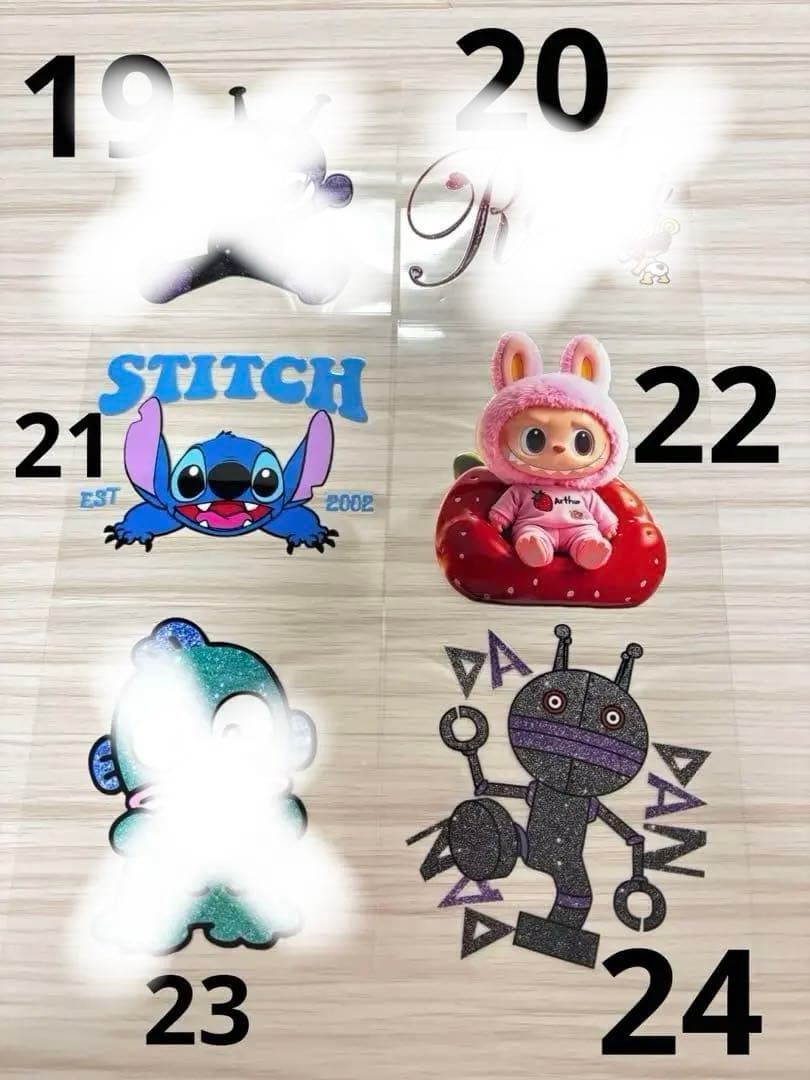 ハーフ　ラップシール　１枚70〜130