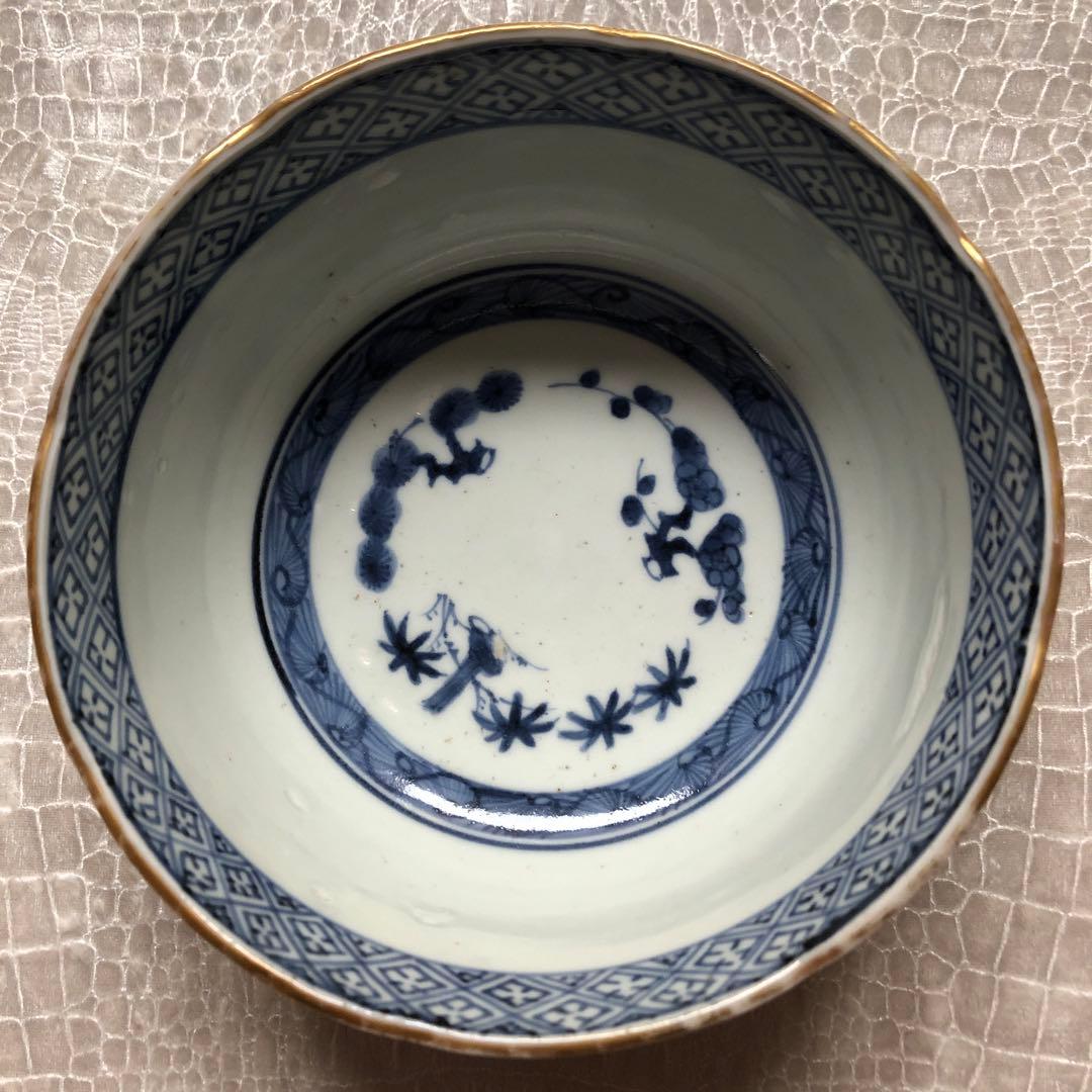 古伊万里 春寒鉢　江戸中期〜後期