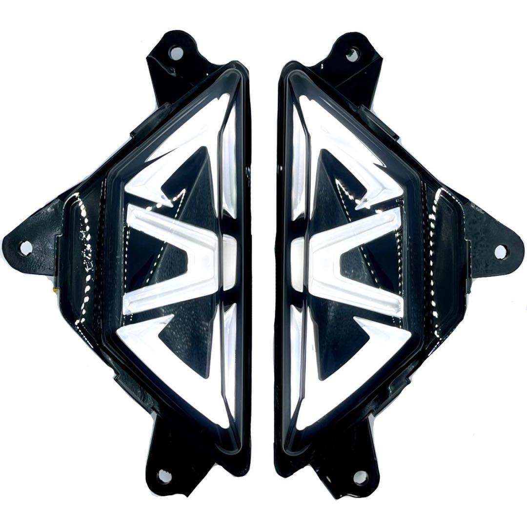 【新品】ZX6R ZX25R ニンジャ JPA フロントウインカー ホワイト