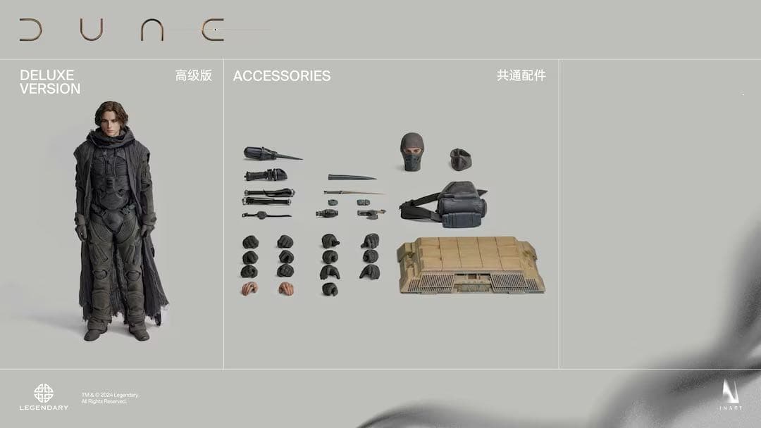 Dune INART 植毛ヘッド　DX版　1/6 フィギュア