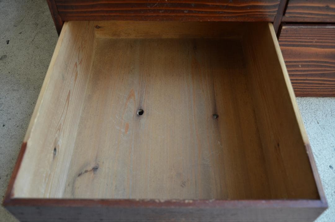 江戸末期　時代　引き出し　小箪笥　チェスト　木製　家具　骨董品　アンティーク