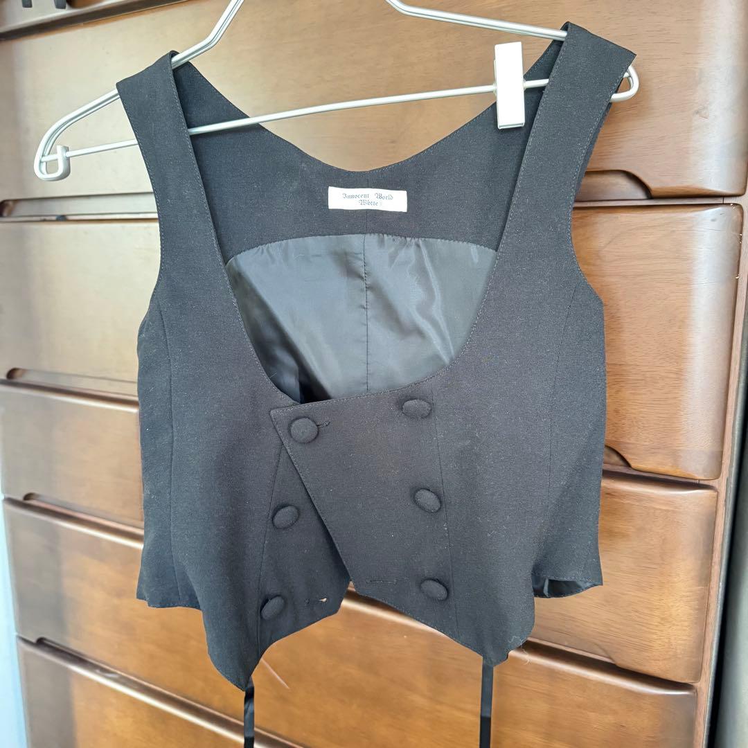 Innocent World スカート バイオリン柄 ベスト 楽器柄