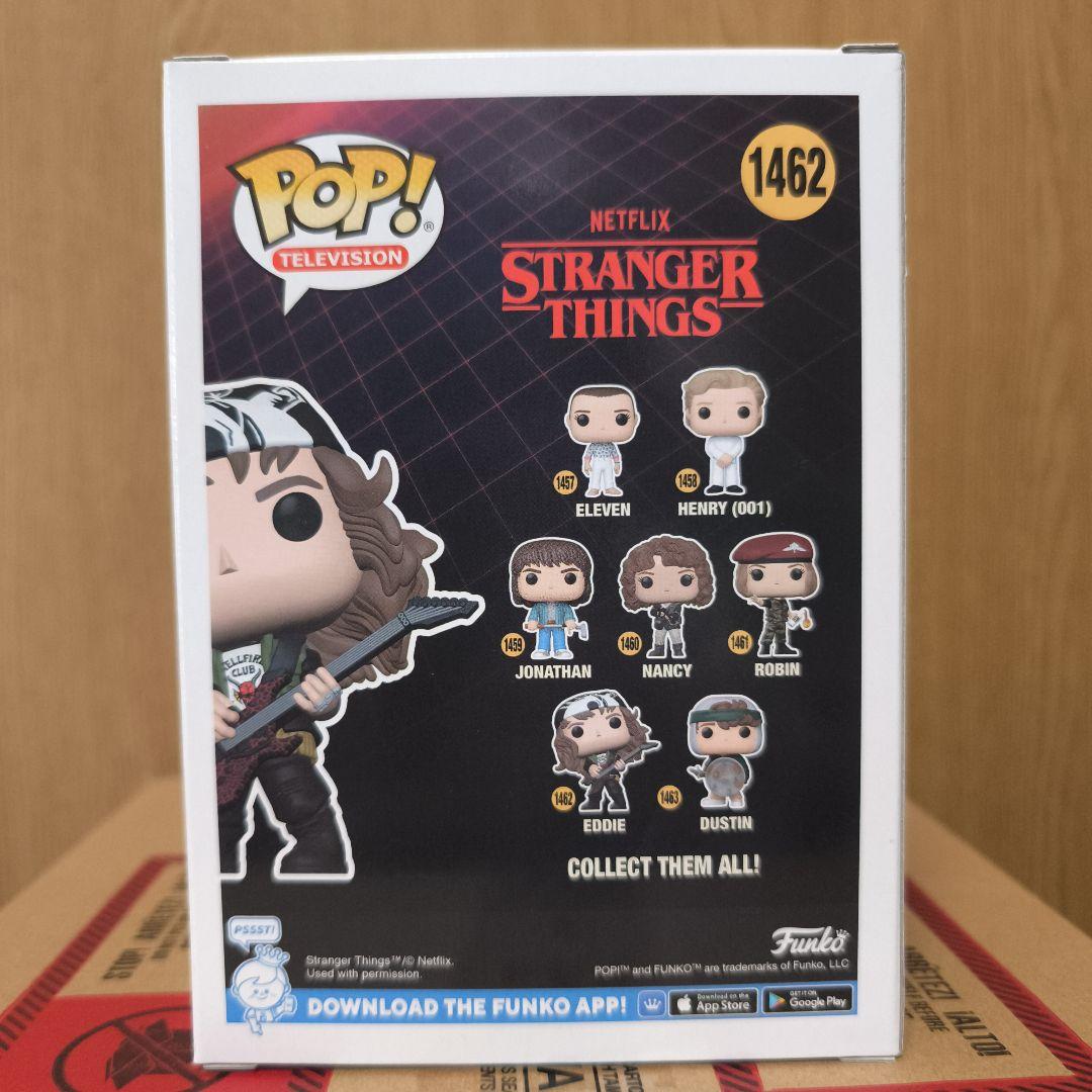 funko pop ストレンジャーシングス エディ