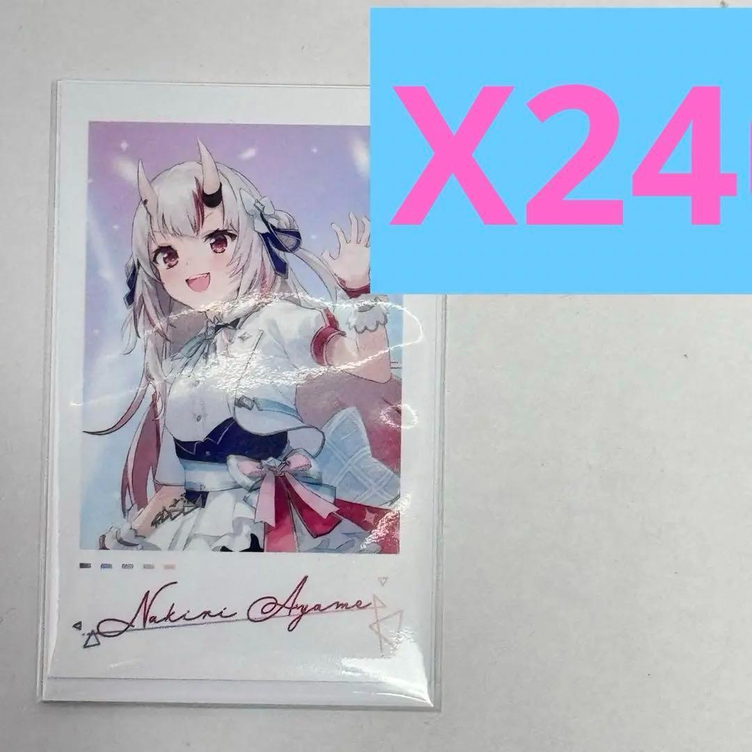 百鬼あやめ　ホロライブ　expo エキスポ 5th fes チェキ風カード