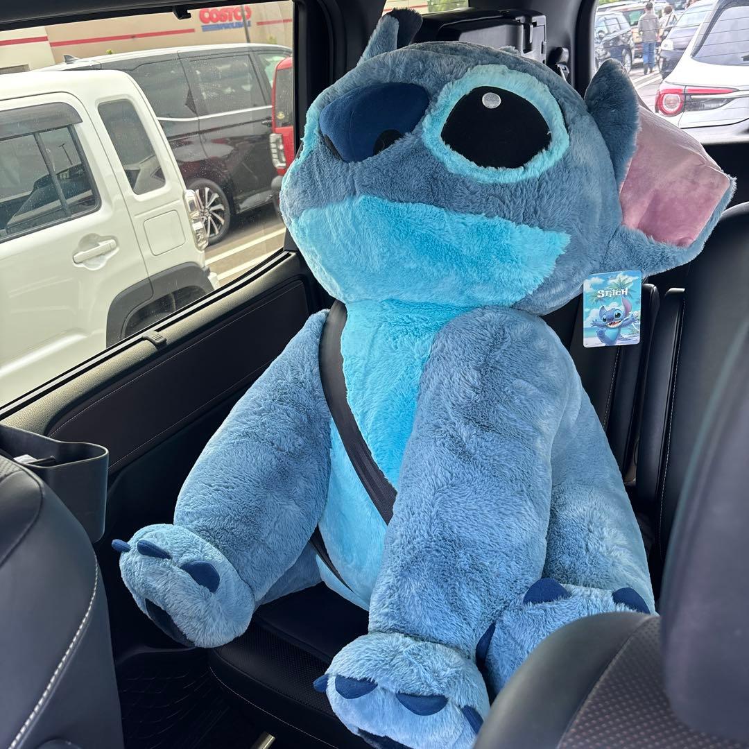 コストコ限定　スティッチ　特大ぬいぐるみ
