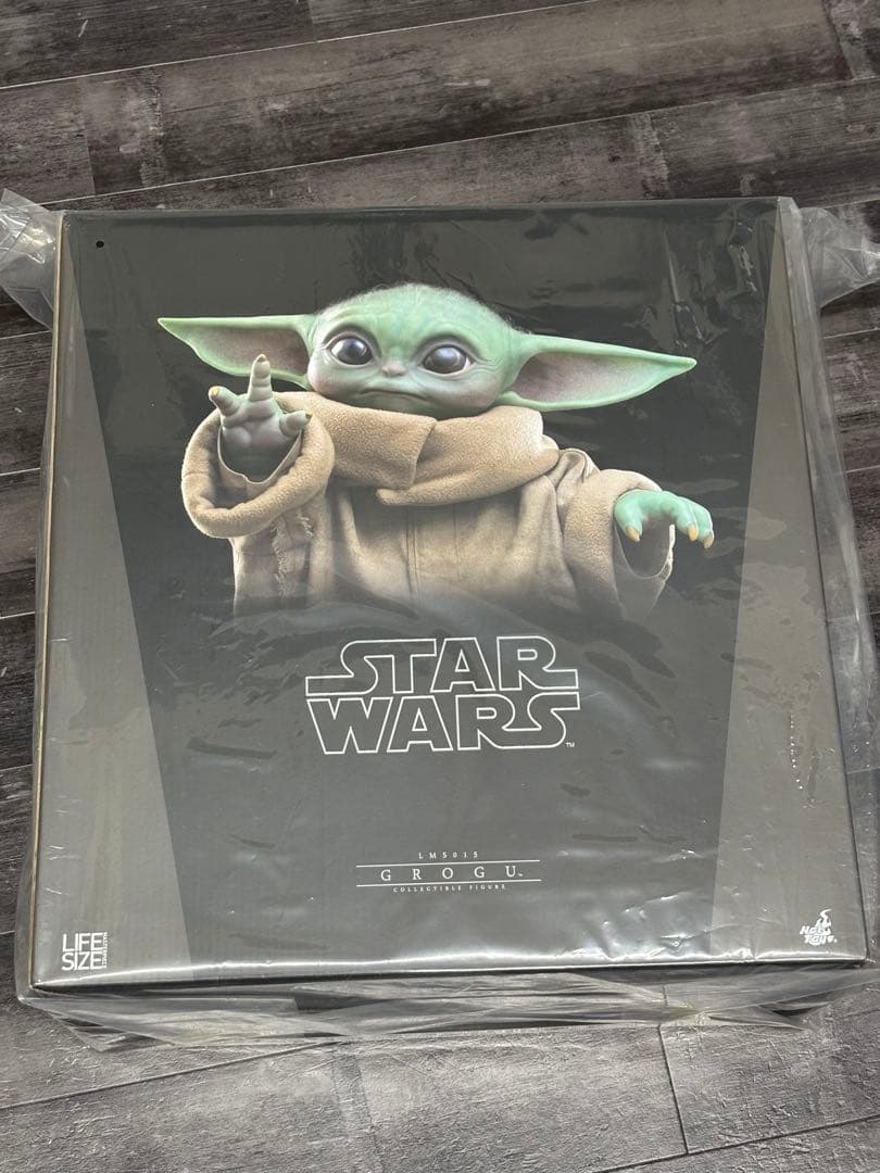 最安値ライフサイズスターウォーズ1/1グローグー キャリーバッグ付ホットトイズ