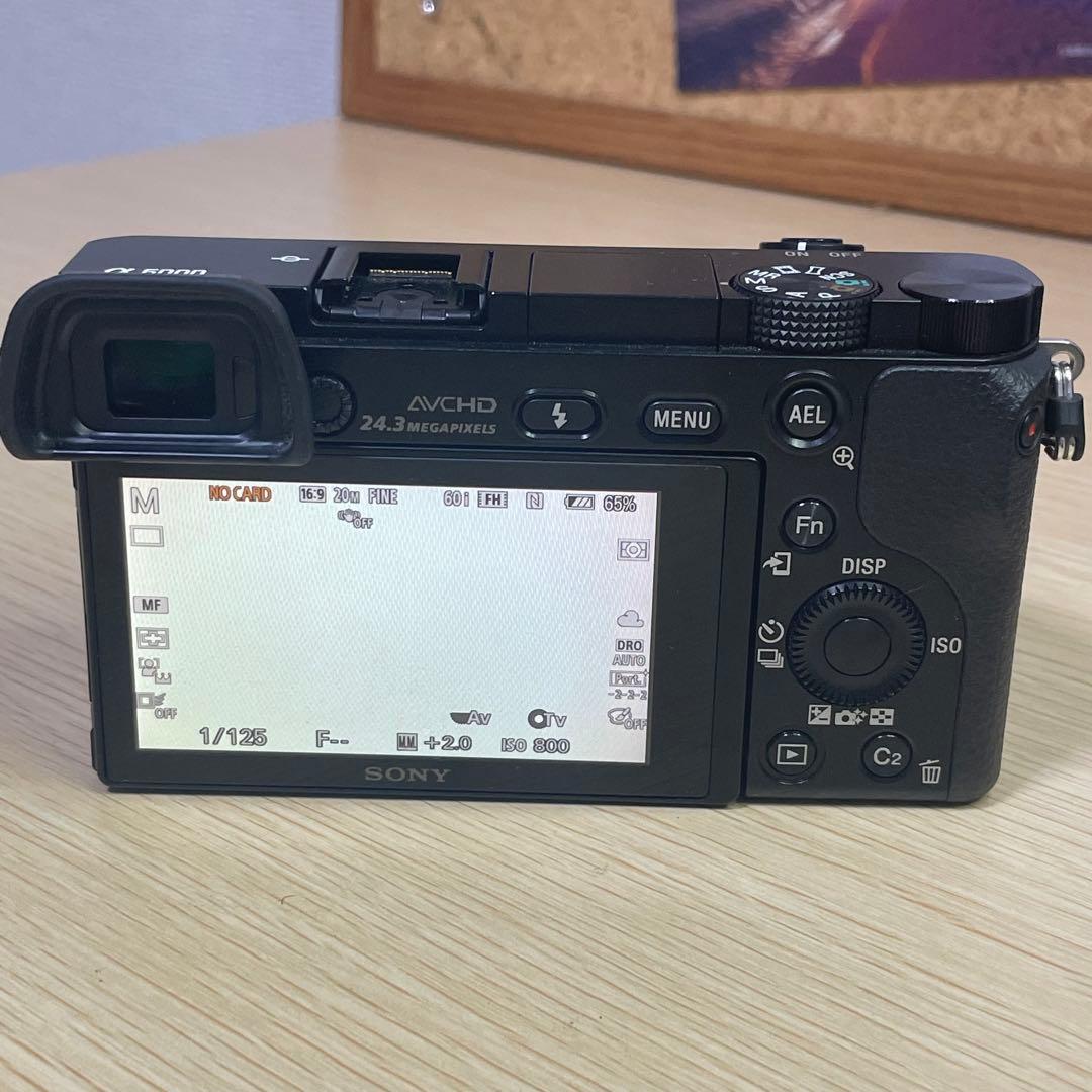 SONY 6000 ミラーレス一眼カメラ