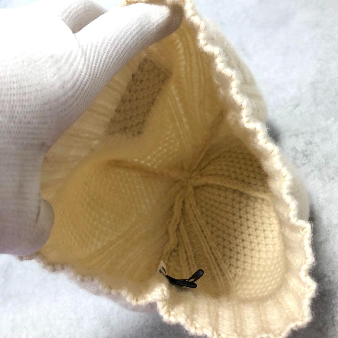 美品✨シャネル カシミヤ100％ ニットキャップ ココマーク ラインストーン付き