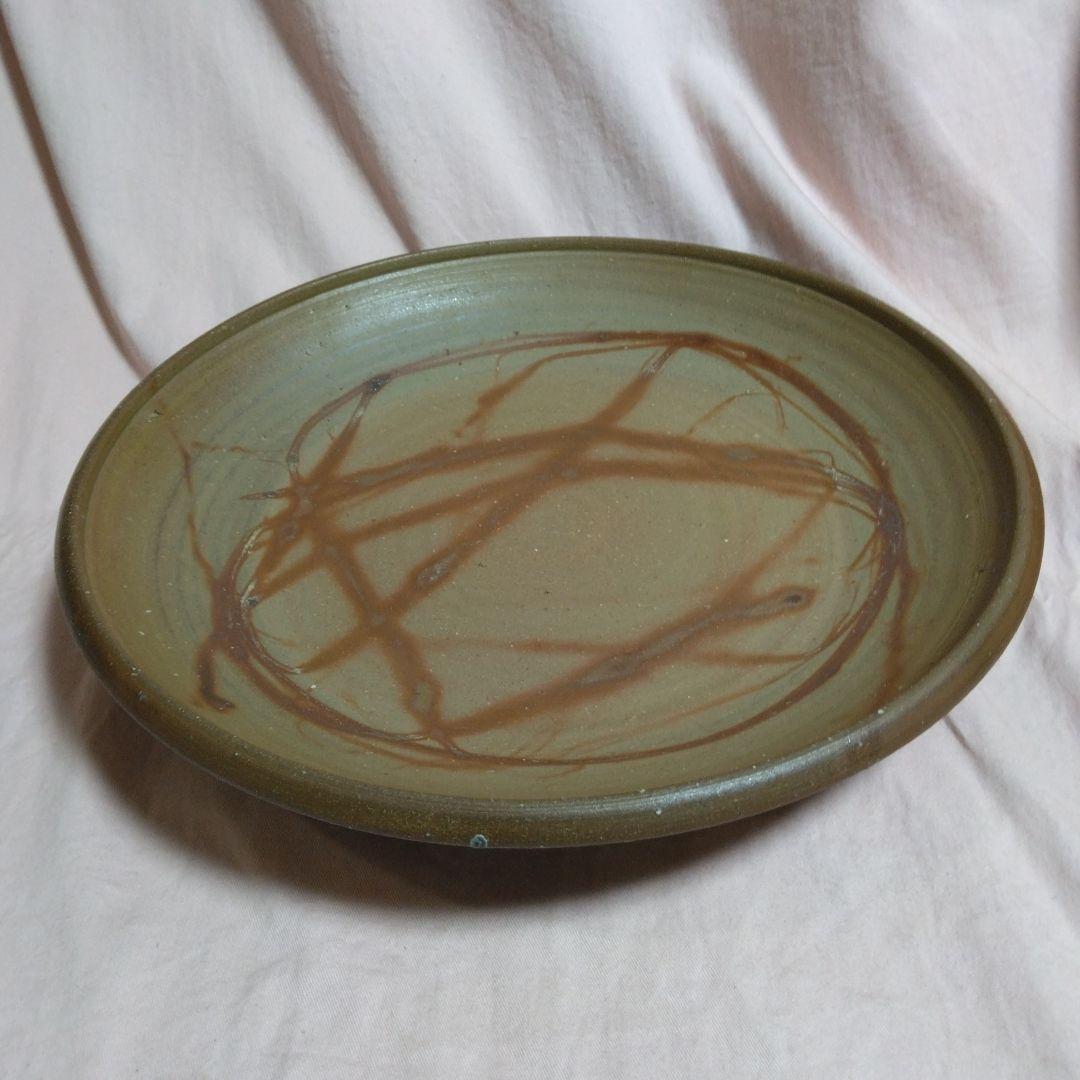 備前焼　作家物の大皿